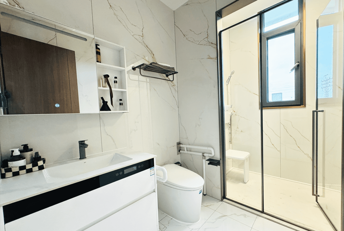 two-story modular-home-bathroom