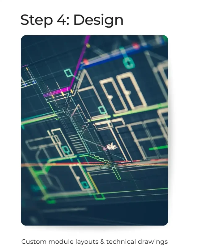 Modular building design process by GSMOD