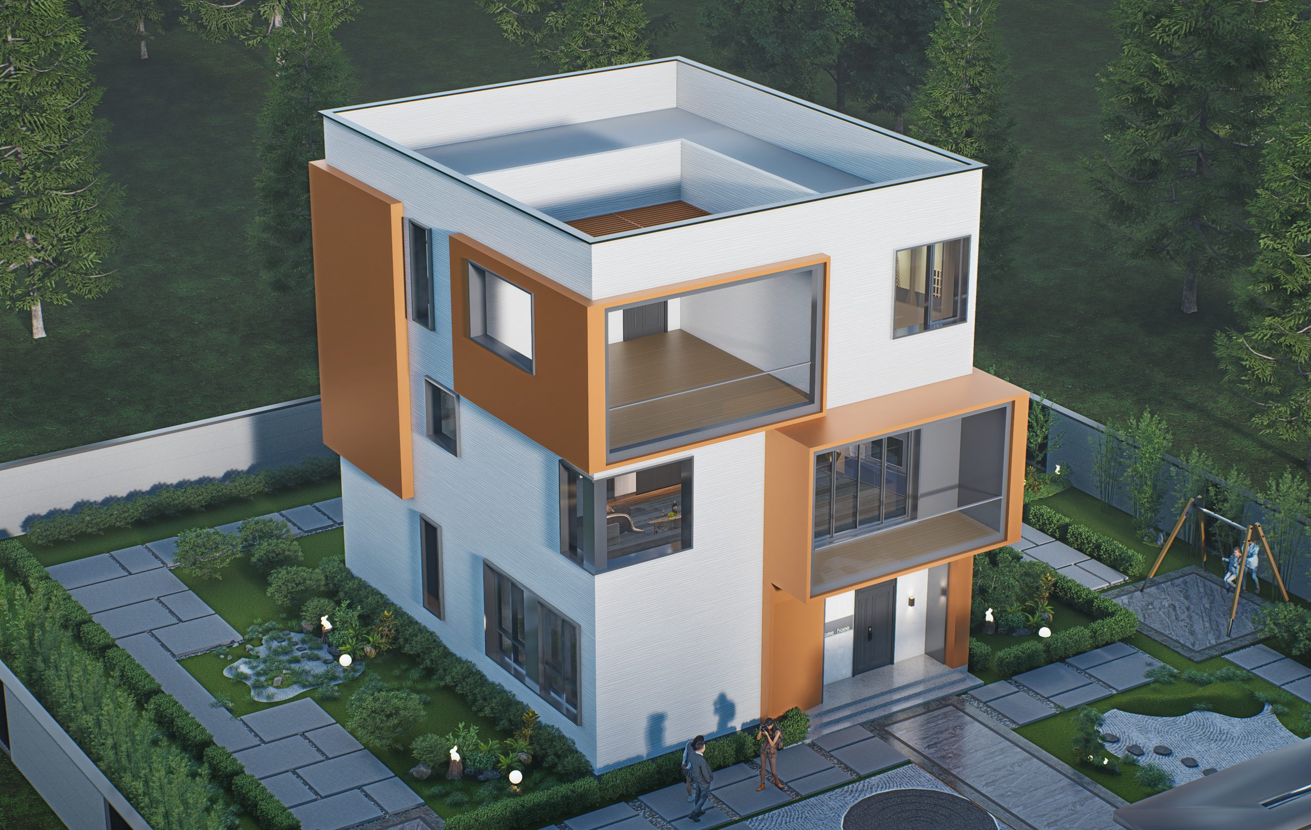 three-storey-modular-villa-australia-5