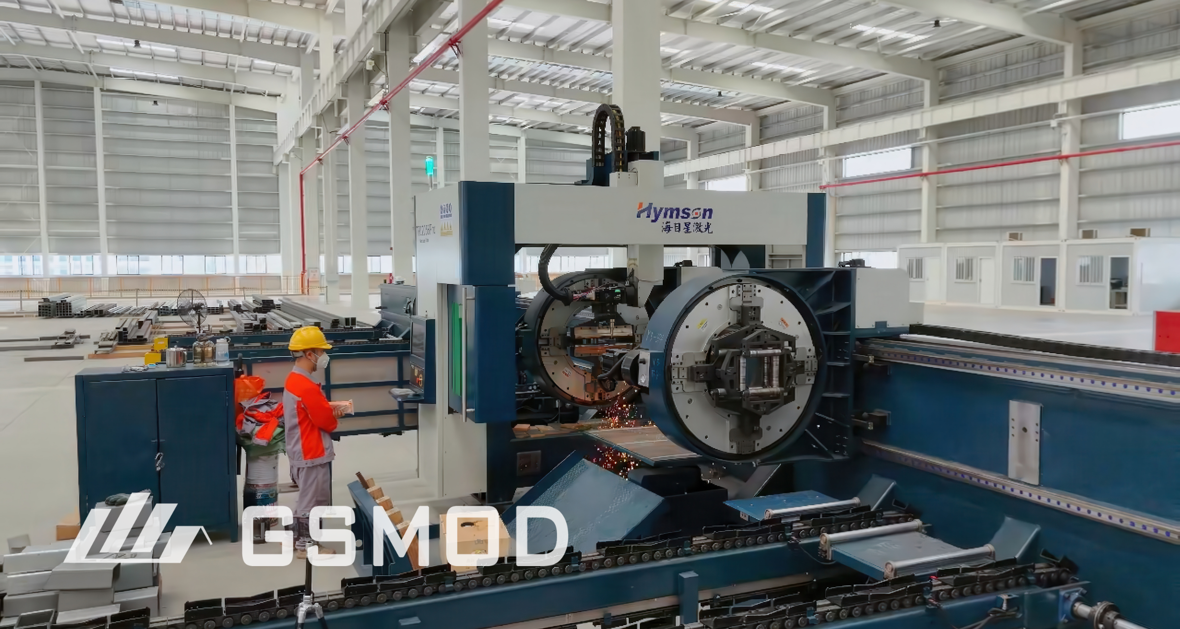 Factory audit of heavy-steel modular building production